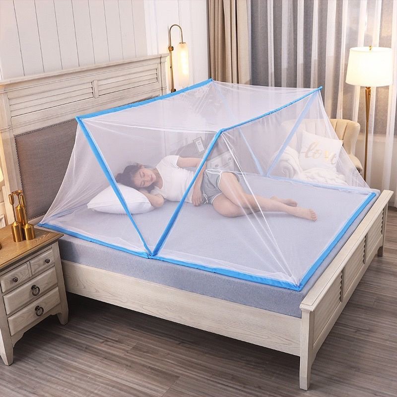 Tent folding mosquito net